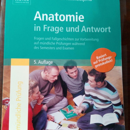 Anatomie in Frage und Antwort medical book like new