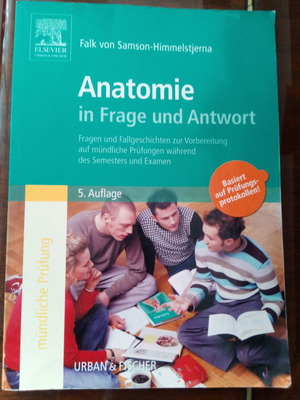 Anatomie in Frage und Antwort medical book like new