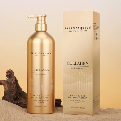 Keratine Queen Professional Collagen Shampoo 750ml