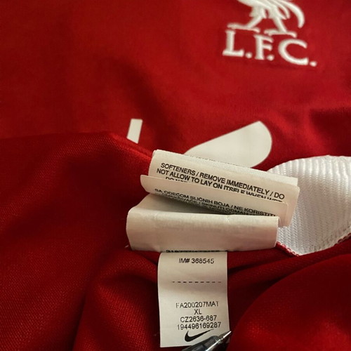 Liverpool 2020/21 Virgil jersey like new, size L