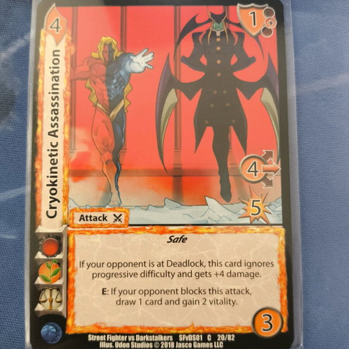 Cryokinetik Assassination UFS CCG card new