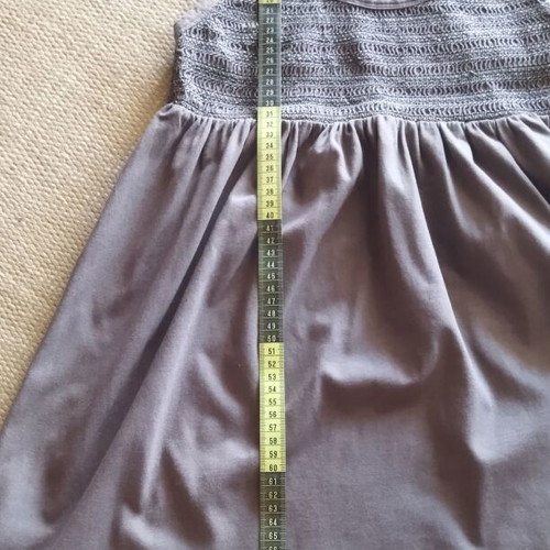Orsay sleeveless long top like new, olive green, cotton