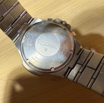 Sector 134 Chronograph Steel watch like new, white and silver