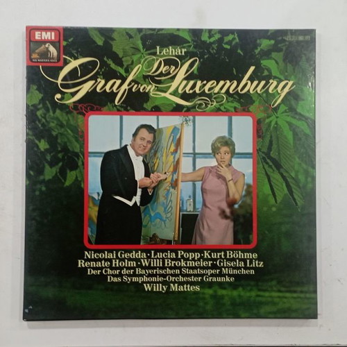 Lehar Der Graf Von Luxemburg vinyl used, double record