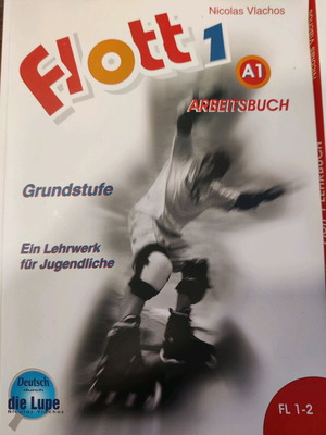 Flott 1 Arbeitsbuch like new, German language