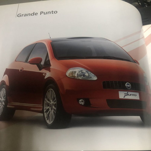 Fiat prospectus used, full model range with Punto Classic, Doblo, Bravo, Panda Cross