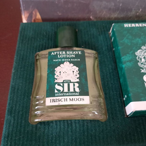 Vintage Irish Moos 4711 gift set after shave and soap like new