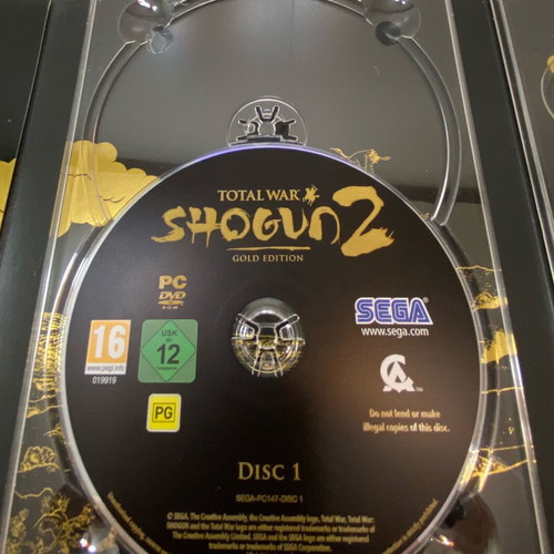Total War 2 Shogun Gold Edition PC game used
