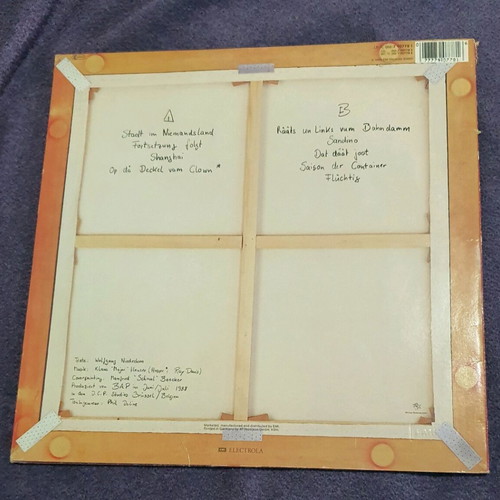 BAP Da Capo vinyl record like new