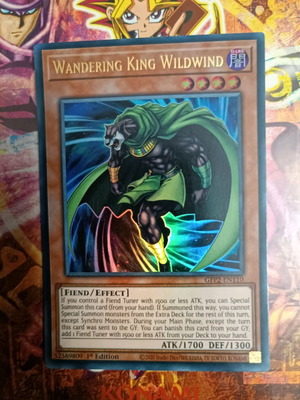 Wandering King Wildwind ultra rare 1st edition new