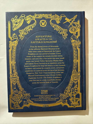 Exploring Azeroth The Eastern Kingdoms hardcover used