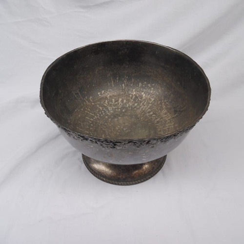 Prewar silver-plated decorative vessel from America