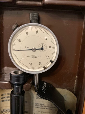 Tesa Swiss internal diameter gauge used