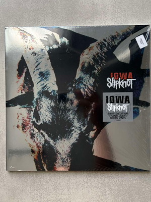 Slipknot Iowa LP βινύλιο, διαφανές πράσινο