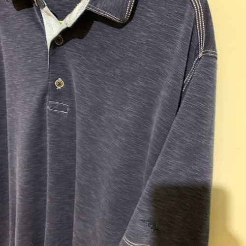 Tommy Bahama blue shirt size XL used in good condition