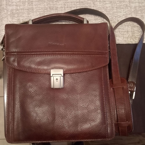 Dino Rossi leather professional bag brown like new