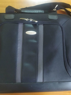 Samsonite Laptop Pillow LP Top Load Case bag, black