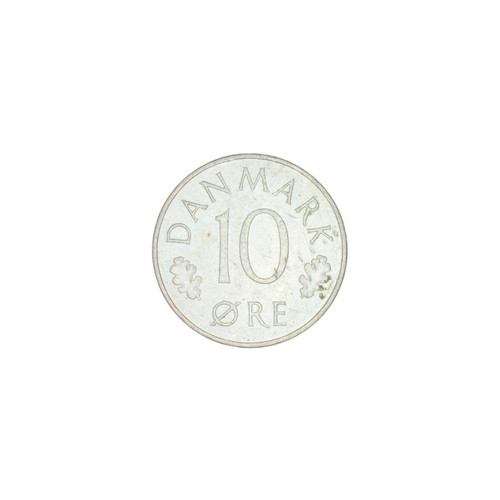 10 Ore Coin from Denmark used