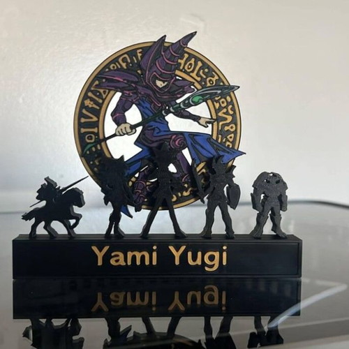 Yu-Gi-Oh Yami Yugi with Dark Magician decorative new