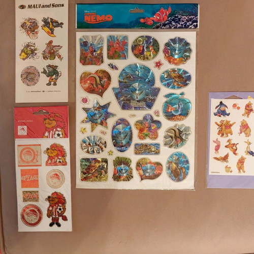 Collection of children's stickers new, sealed