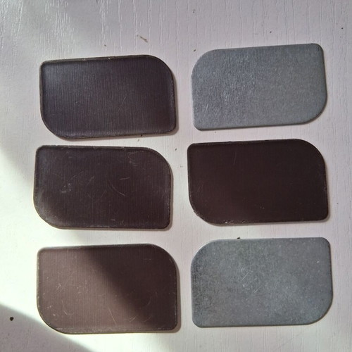 Rumbleverse metal tags set of 6, like new