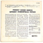  PERRY COMO - SINGS MERRY CHRISTMAS MUSIC