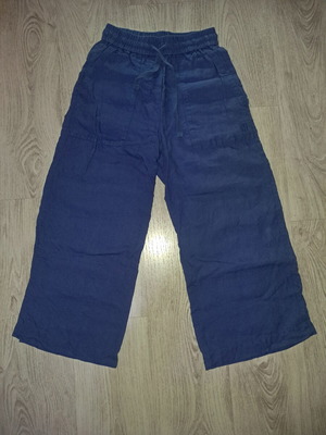 Tommy Hilfiger women's linen pants, size 32, blue