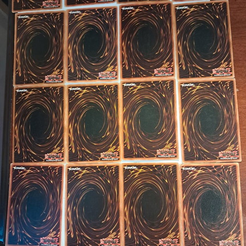 Yu-Gi-Oh! cards used, pack of 16