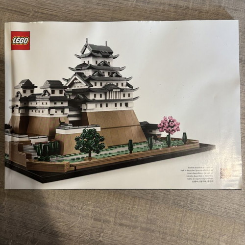 Lego set instruction books