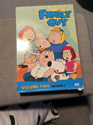 Family Guy Season 3 Volume 2 DVD used, comedy, no Greek subtitles