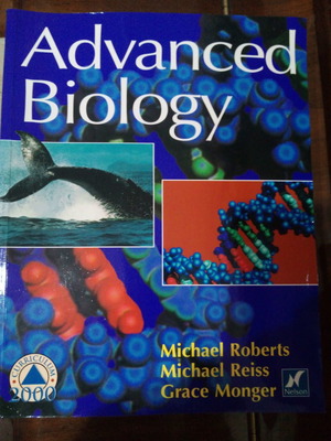 Advanced Biology medical and biology book used, Michael Roberts