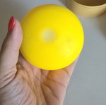 Squeeza Dumpling yellow squishy toy