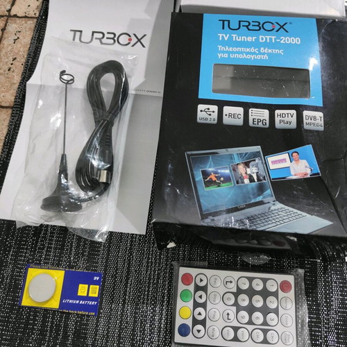 2 Turbo-X DTT-2000 TV TUNER television receivers