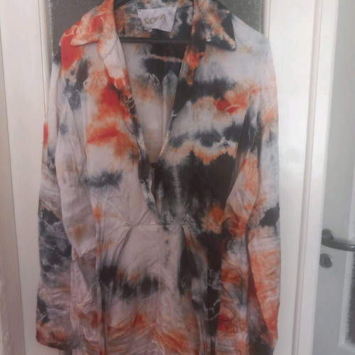 Zoya shirt dress like new, multicolor, one size, Greek brand