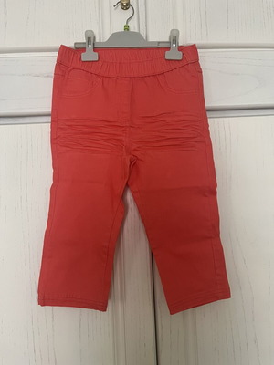 Pepperts! girls' pants size 152, coral red