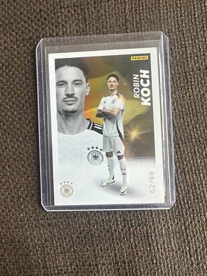 Robin Koch Panini DFB Team-Set 2024 Football Card like new, numbered 62/99