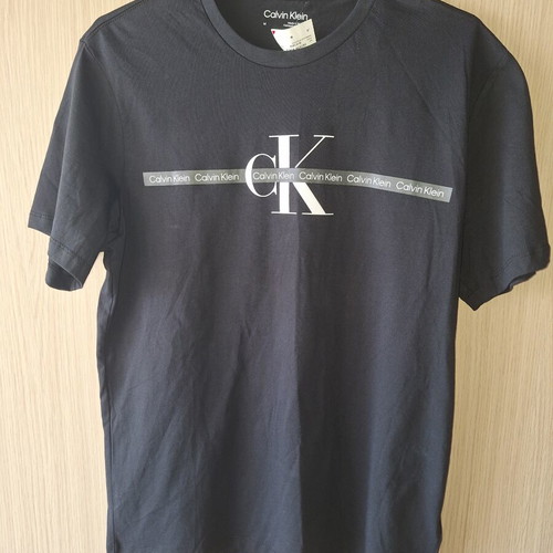 Calvin Klein men's T-shirt new, size M, black, 100% cotton