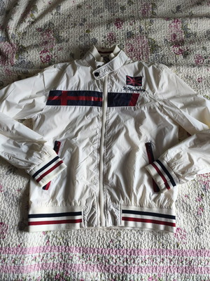 New Mentality men's jacket used, white, size XL