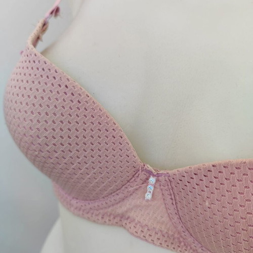 Donnas vintage underwear size 34/75B like new, soft pink