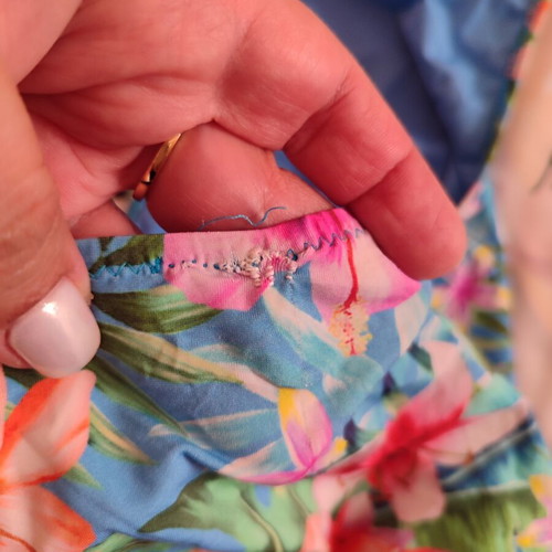 Calzedonia Baby Sea Floral Frilly Tankini like new, size 12
