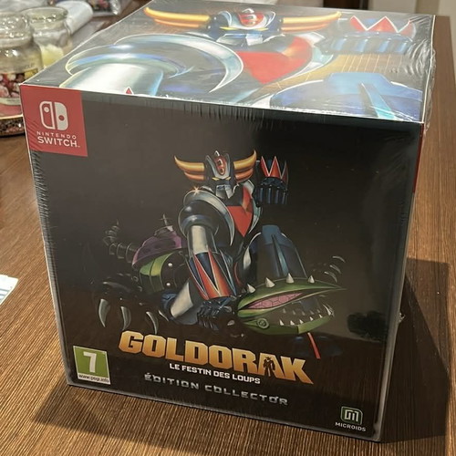UFO Robot Grendizer The Feast of the Wolves Collector's Edition Nintendo Switch New Sealed