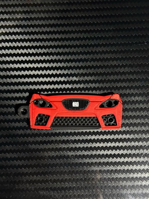 Seat Leon keychain new, red