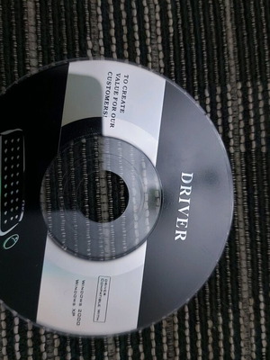 Driver used mini disc with installation software