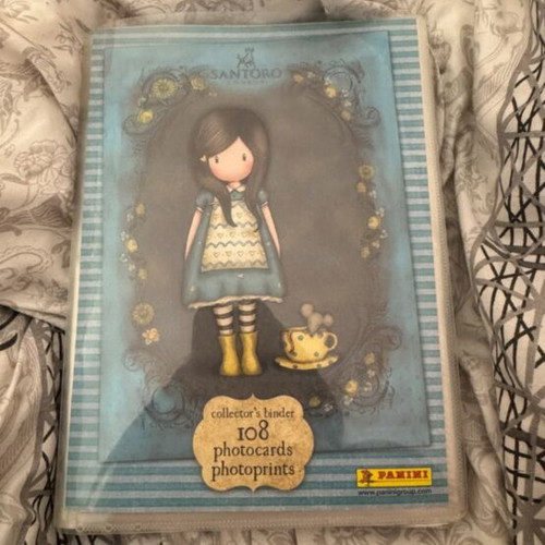 Santoro collector's binder with over 80 cards
