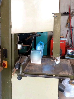 Wood bandsaw used, three-phase with composite planer