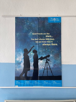 Poster used in excellent condition with plastic covers