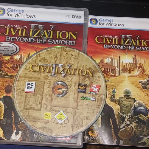 Civilization IV Beyond the Sword PC used with damaged CD