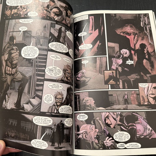 Batman White Knight comic book like new, English text
