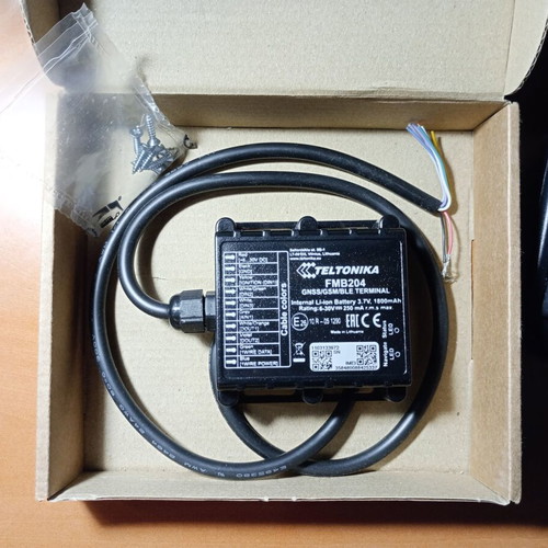 Teltonika FMB204 GPS Tracker καινούργιο, αδιάβροχο IP67 για αυτοκίνητα και φορτηγά