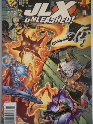 Amalgam comics JLX Unleashed #1 used, in very good condition